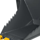 48" Skid Steer Stump Bucket Wrecker with Universal Quick Attach, Bolt-On Cutting Teeth, SBE53 thumbnail 7