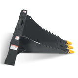 48" Skid Steer Stump Bucket Wrecker with Universal Quick Attach, Bolt-On Cutting Teeth, SBE53 thumbnail 9