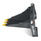 48" Skid Steer Stump Bucket Wrecker with Universal Quick Attach, Bolt-On Cutting Teeth, SBE53 thumbnail 11