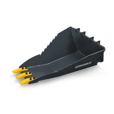 16'' Cutting Width Mini Skid Steer Stump Bucket