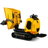 1800lb 420cc  E-start Gas Engine Stand-ON Hydraulic Track Dumper with Self-Loading ,  T80 thumbnail 1