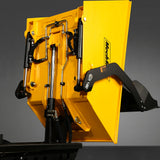 1800lb 420cc  E-start Gas Engine Stand-ON Hydraulic Track Dumper with Self-Loading ,  T80 thumbnail 10