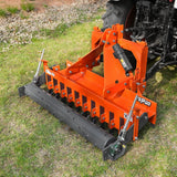 60" Heavy Duty Soil Pulverizer,  Single Spiked Roller,  21 Shanks,  Category 1 and 2,  3 Point Hitch Tractor Attachment,  TSP60 thumbnail 8