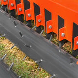 72" Heavy Duty Soil Pulverizer,  Double Spiked Roller,  25 Shanks,  Category 1 and 2,  3 Point Hitch Tractor Attachment,  TSP72D thumbnail 11