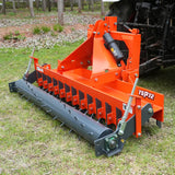 72" Heavy Duty Soil Pulverizer,  Single Spiked Roller,  25 Shanks,  Category 1 and 2,  3 Point Hitch Tractor Attachment,  TSP72 thumbnail 9