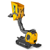 1100lb 420cc E-start Gas Engine Stand-ON Hydraulic Track Dumper Hydraulic Tipping and Lifting with Self-Loading,  T80HL thumbnail 20