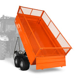MechMaxx 2-Ton Capacity Heavy-Duty Dump Trailer,  DT4X8W thumbnail 5