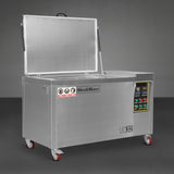 32 Gal / 120L Heavy Duty Industrial Ultrasonic Parts Washer, 28kHz 20 Transducers , SS304 Tank, 6.6kW Heater, 208–240V 3 Phase Power thumbnail 3