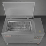 32 Gal / 120L Heavy Duty Industrial Ultrasonic Parts Washer, 28kHz 20 Transducers , SS304 Tank, 6.6kW Heater, 208–240V 3 Phase Power thumbnail 12