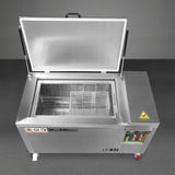 32 Gal / 120L Heavy Duty Industrial Ultrasonic Parts Washer, 28kHz 20 Transducers , SS304 Tank, 6.6kW Heater, 208–240V 3 Phase Power thumbnail 4