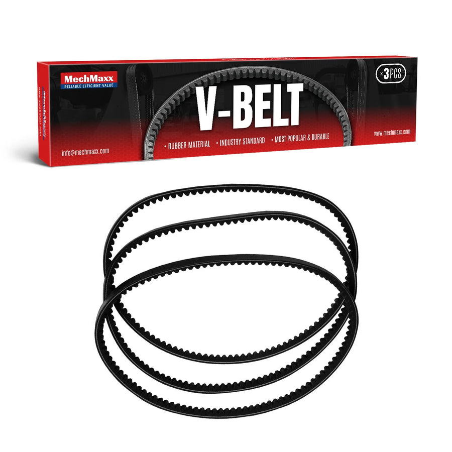 ( 1 Pack / 3 Pcs ) V Belt for EFS Mower, 13*1041 (SKU: 150134; 150134G;150135;150135G;150136）