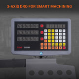 8-1/4"x33'' Industrial Benchtop Mill Drill Machine with DRO, Variable Speed, Brushless Motor, R8 Spindle, 2 HP, 110V, Compact Milling Drilling Tool for Garage Shop, DIY Metalworking without Stand VM32LD thumbnail 10