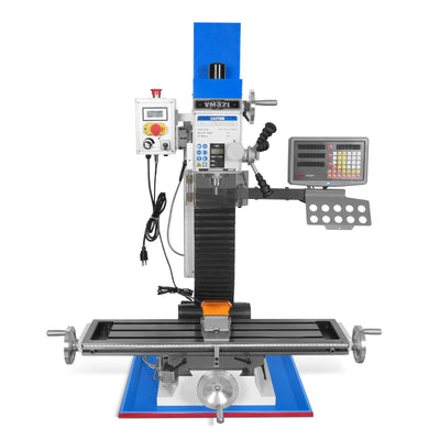 8-1/4"x33'' Industrial Benchtop Mill Drill Machine with DRO, Variable Speed, Brushless Motor, R8 Spindle, 2 HP, 110V, Compact Milling Drilling Tool for Garage Shop, DIY Metalworking without Stand VM32LD