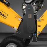 6 inch E-start Zonsen 420cc 15hp Gas Powered 4 - Wheel Drum Wood Chipper with Taillight ,  B150 thumbnail 14