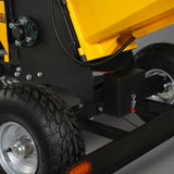 6 inch E-start Zonsen 420cc 15hp Gas Powered 4 - Wheel Drum Wood Chipper with Taillight ,  B150 thumbnail 17