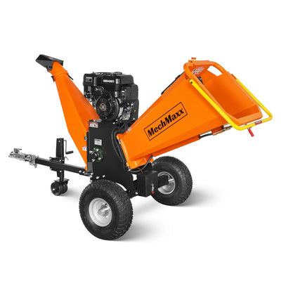 6 inch E-start ZONSEN 420cc 15hp Gasoline Engine Powered Drum Wood Chipper ,  P4206
