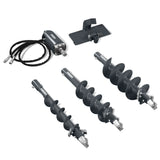Mini Skid Steer Drive Auger with 6" ,  9" ,  12" Dia. Auger Bits thumbnail 1