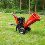 4 inch DUCAR 212cc 7hp Gas Engine Powered Wood Chipper with Towbar,  GS650 thumbnail 3