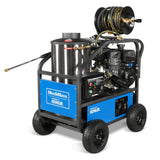 4000 PSI 4 GPM KOHLER E-Start Engine Hot Water Pressure Washer with Hose Reel,  HPW40K thumbnail 1