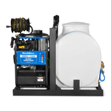 4000 PSI 4 GPM KOHLER E-Start Engine Hot Water Pressure Washer Skid Mounted with 175 Gal Tank,  HPW40KT thumbnail 20