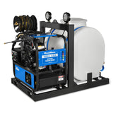 4000 PSI 4 GPM KOHLER E-Start Engine Hot Water Pressure Washer Skid Mounted with 175 Gal Tank,  HPW40KT thumbnail 21