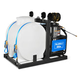 4000 PSI 4 GPM KOHLER E-Start Engine Hot Water Pressure Washer Skid Mounted with 175 Gal Tank,  HPW40KT thumbnail 17