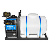 4000 PSI 4 GPM KOHLER E-Start Engine Hot Water Pressure Washer Skid Mounted with 245 Gal Tank,  HPW40KBT thumbnail 18