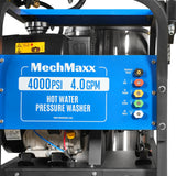 4000 PSI 4 GPM KOHLER E-Start Engine Hot Water Pressure Washer with Hose Reel,  HPW40K thumbnail 9