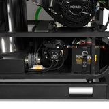 4000 PSI 4 GPM KOHLER E-Start Engine Hot Water Pressure Washer Skid Mounted with 245 Gal Tank,  HPW40KBT thumbnail 11