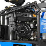 4000 PSI 4 GPM KOHLER E-Start Engine Hot Water Pressure Washer Skid Mounted with 175 Gal Tank,  HPW40KT thumbnail 4