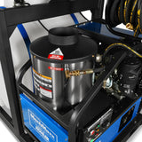 4000 PSI 4 GPM KOHLER E-Start Engine Hot Water Pressure Washer Skid Mounted with 175 Gal Tank,  HPW40KT thumbnail 7
