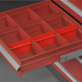 (1 Pack/6 Pcs Depth18.05"Height1.89")Extra Drawer Long Dividers For Modular Tool Cabinet thumbnail 4
