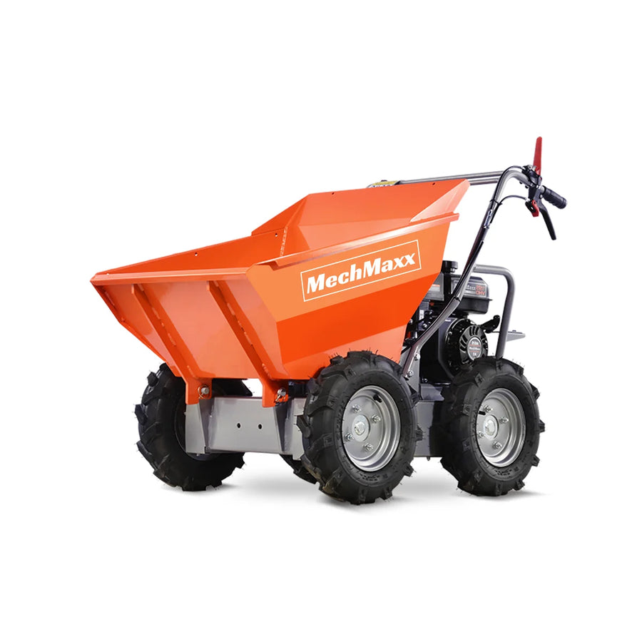 660lbs Capacity 7HP Gas Powered Wheelbarrow  Cart T30 3F+1R Gearbox , T30