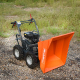 660lbs Capacity 7HP Gas Powered Wheelbarrow  Cart T30 3F+1R Gearbox , T30 thumbnail 6