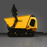 1800lb 420cc  E-start Gas Engine Stand-ON Hydraulic Track Dumper with Self-Loading ,  T80 thumbnail 15