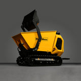 1800lb 420cc  E-start Gas Engine Stand-ON Hydraulic Track Dumper with Self-Loading ,  T80 thumbnail 23
