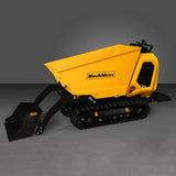 1800lb 420cc  E-start Gas Engine Stand-ON Hydraulic Track Dumper with Self-Loading ,  T80 thumbnail 20