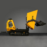 1800lb 420cc  E-start Gas Engine Stand-ON Hydraulic Track Dumper with Self-Loading ,  T80 thumbnail 17
