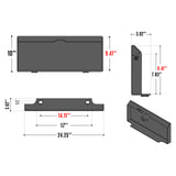 36'' Boom Length Mini Skid Steer Lifting Jib thumbnail 3