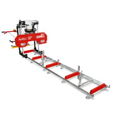22" Portable Sawmill,  274cc 8.1HP Gasoline Engine,  18" Board Width,  13' Track Length ,  SM-22 thumbnail 15