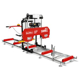 22" Portable Sawmill,  274cc 8.1HP Gasoline Engine,  18" Board Width,  13' Track Length ,  SM-22 thumbnail 17