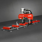 26" Portable Sawmill (5x Blades Included),  459cc 15HP E-Start Gasoline Engine,  20" Board Width,  20' Track Length (13' Track Length + 6.4' Track Extension Included) ,  SM-26 thumbnail 22
