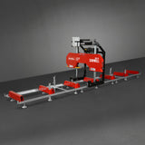 26" Portable Sawmill (5x Blades Included),  459cc 15HP E-Start Gasoline Engine,  20" Board Width,  20' Track Length (13' Track Length + 6.4' Track Extension Included) ,  SM-26 thumbnail 23