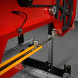 32" Portable Sawmill,  420cc 15HP DUCAR E-Start Gasoline Engine,  29" Board Width,  13' Track Length ,  SM32 thumbnail 9