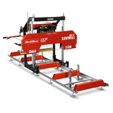 32" Portable Sawmill,  420cc 15HP DUCAR E-Start Gasoline Engine,  29" Board Width,  13' Track Length ,  SM32 thumbnail 24