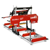 32" Portable Sawmill,  420cc 15HP DUCAR E-Start Gasoline Engine,  29" Board Width,  13' Track Length ,  SM32 thumbnail 25