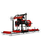 32" Portable Sawmill,  420cc 15HP DUCAR E-Start Gasoline Engine,  29" Board Width,  13' Track Length ,  SM32 thumbnail 20
