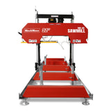 32" Portable Sawmill,  420cc 15HP DUCAR E-Start Gasoline Engine,  29" Board Width,  13' Track Length ,  SM32 thumbnail 19