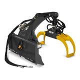 50" Skid Steer Rotary Log Grapple,  360° Rotation,  3000 Lbs Capacity thumbnail 2