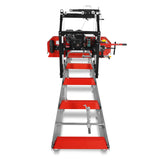 26" Portable Sawmill (5x Blades Included),  459cc 15HP E-Start Gasoline Engine,  20" Board Width,  20' Track Length (13' Track Length + 6.4' Track Extension Included) ,  SM-26 thumbnail 12